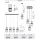 Pendule, Lustre suspendate - Pendul design industrial Zelkova