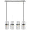 Lustra suspendata cu 4 pendule design industrial Zelkova