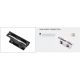 Spoturi, Proiectoare pe sina - Sina trifazata alba incastrabila 2m TRACK 3LINE GIPS WH