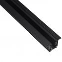 Sina trifazata neagra incastrabila 2m TRACK 3LINE GIPS BK