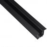 Sina trifazata neagra incastrabila 2m TRACK 3LINE GIPS BK