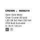 Pendule, Lustre suspendate - Lustra suspendata eleganta design modern Crown 35cm
