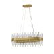 Pendule, Lustre suspendate - Lustra suspendata eleganta design modern Crown 80x36cm