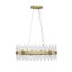 Pendule, Lustre suspendate - Lustra suspendata eleganta design modern Crown 80x36cm