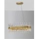 Pendule, Lustre suspendate - Lustra suspendata eleganta design modern Crown 80x36cm