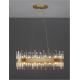 Pendule, Lustre suspendate - Lustra suspendata eleganta design modern Crown 80x36cm