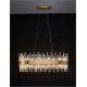 Pendule, Lustre suspendate - Lustra suspendata eleganta design modern Crown 80x36cm
