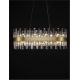 Pendule, Lustre suspendate - Lustra suspendata eleganta design modern Crown 80x36cm