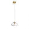 Pendul modern design decorativ KING auriu D-16cm