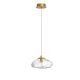Pendule, Lustre suspendate - Pendul modern design decorativ KING auriu D-20cm