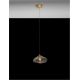 Pendule, Lustre suspendate - Pendul modern design decorativ KING auriu D-20cm