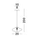 Pendule, Lustre suspendate - Pendul modern design decorativ KING auriu D-20cm