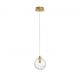 Pendul modern design decorativ COEN auriu D-12cm