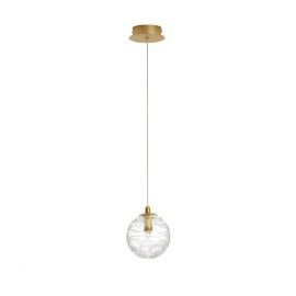 Pendule, Lustre suspendate - Pendul modern design decorativ COEN auriu D-12cm