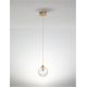 Pendule, Lustre suspendate - Pendul modern design decorativ COEN auriu D-12cm