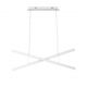 Candelabre, Lustre - Lustra LED suspendata design modern X-LINE alba