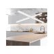 Candelabre, Lustre - Lustra LED suspendata design modern X-LINE alba