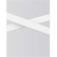 Candelabre, Lustre - Lustra LED suspendata design modern X-LINE alba