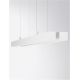 Candelabre, Lustre - Lustra LED suspendata design modern X-LINE alba