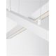 Candelabre, Lustre - Lustra LED suspendata design modern X-LINE alba
