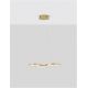 Candelabre, Lustre - Lustra LED suspendata design modern MAGNUS R3 aurie