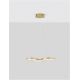 Candelabre, Lustre - Lustra LED suspendata design modern MAGNUS R3 aurie