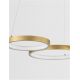 Candelabre, Lustre - Lustra LED suspendata design modern MAGNUS R3 aurie