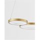 Candelabre, Lustre - Lustra LED suspendata design modern MAGNUS R3 aurie