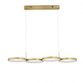 Candelabre, Lustre - Lustra LED suspendata design modern MAGNUS R4 aurie