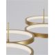 Candelabre, Lustre - Lustra LED suspendata design modern MAGNUS R4 aurie