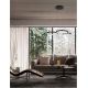 Candelabre, Lustre - Lustra LED suspendata design modern MAGNUS R3 neagra