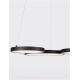 Candelabre, Lustre - Lustra LED suspendata design modern MAGNUS R3 neagra