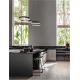 Candelabre, Lustre - Lustra LED suspendata design modern MAGNUS R4 neagra