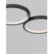 Candelabre, Lustre - Lustra LED suspendata design modern MAGNUS R4 neagra