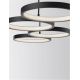 Candelabre, Lustre - Lustra LED suspendata design modern MAGNUS R4 neagra