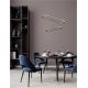 Candelabre, Lustre - Lustra LED suspendata moderna design elegant GINEVRA 54W