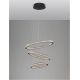 Candelabre, Lustre - Lustra LED suspendata moderna design elegant GINEVRA 69W