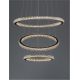 Candelabre, Lustre - Lustra LED suspendata moderna design elegant GINEVRA 69W