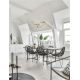 Candelabre, Lustre - Lustra LED suspendata design modern GIRISH 40W