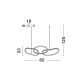Candelabre, Lustre - Lustra LED suspendata design modern GIRISH 40W
