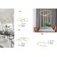 Candelabre, Lustre - Lustra LED suspendata design modern GIRISH 50W