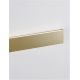 Iluminat pentru baie - Aplica LED pentru baie cu protectie IP44 SELINE aurie L-60cm