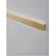 Iluminat pentru baie - Aplica LED pentru baie cu protectie IP44 SELINE aurie L-90cm