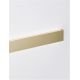 Iluminat pentru baie - Aplica LED pentru baie cu protectie IP44 SELINE aurie L-90cm