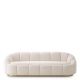 Canapele - Canapea fixa design elegant LUX Inger, Boucle cream