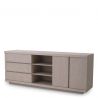 Comoda design LUX Crosby, stejar albit