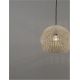 Pendule, Lustre suspendate - Lustra / Pendul modern design natural ratan MARLO D-30cm