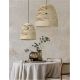 Pendule, Lustre suspendate - Lustra / Pendul modern design natural ratan MARLO D-46cm