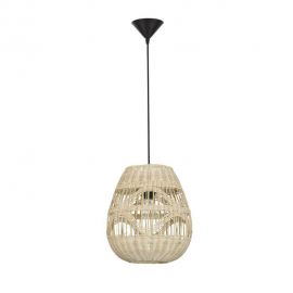Pendule, Lustre suspendate - Lustra / Pendul modern design natural ratan MARLO D-30cm