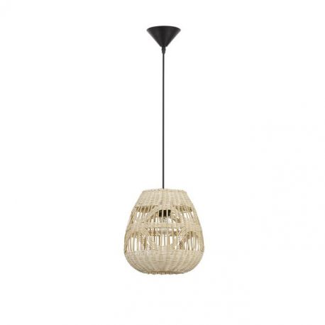 Pendule, Lustre suspendate - Lustra / Pendul modern design natural ratan MARLO D-27cm